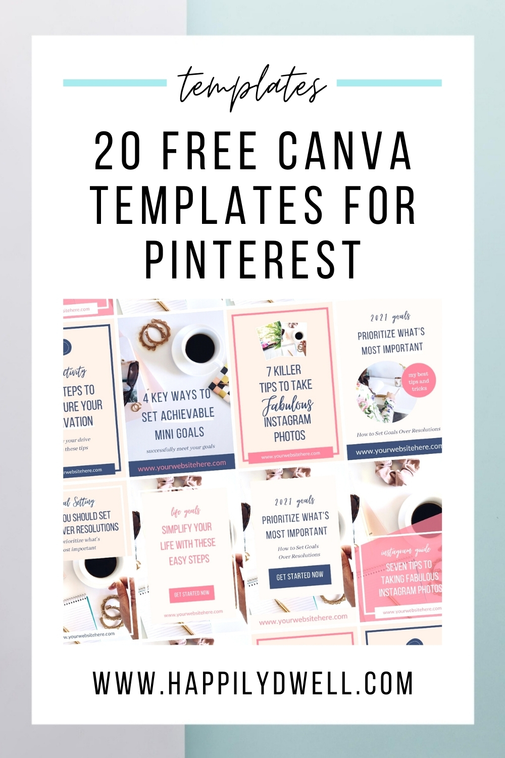 Free Canva Pinterest Templates - FREE PRINTABLE TEMPLATES